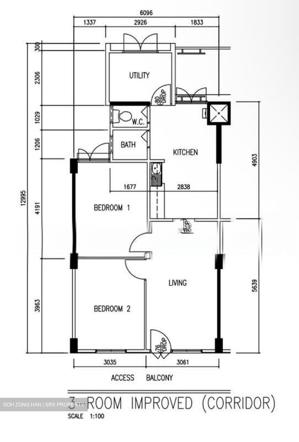 Blk 128 Bukit Merah View (Bukit Merah), HDB 3 Rooms #587118081